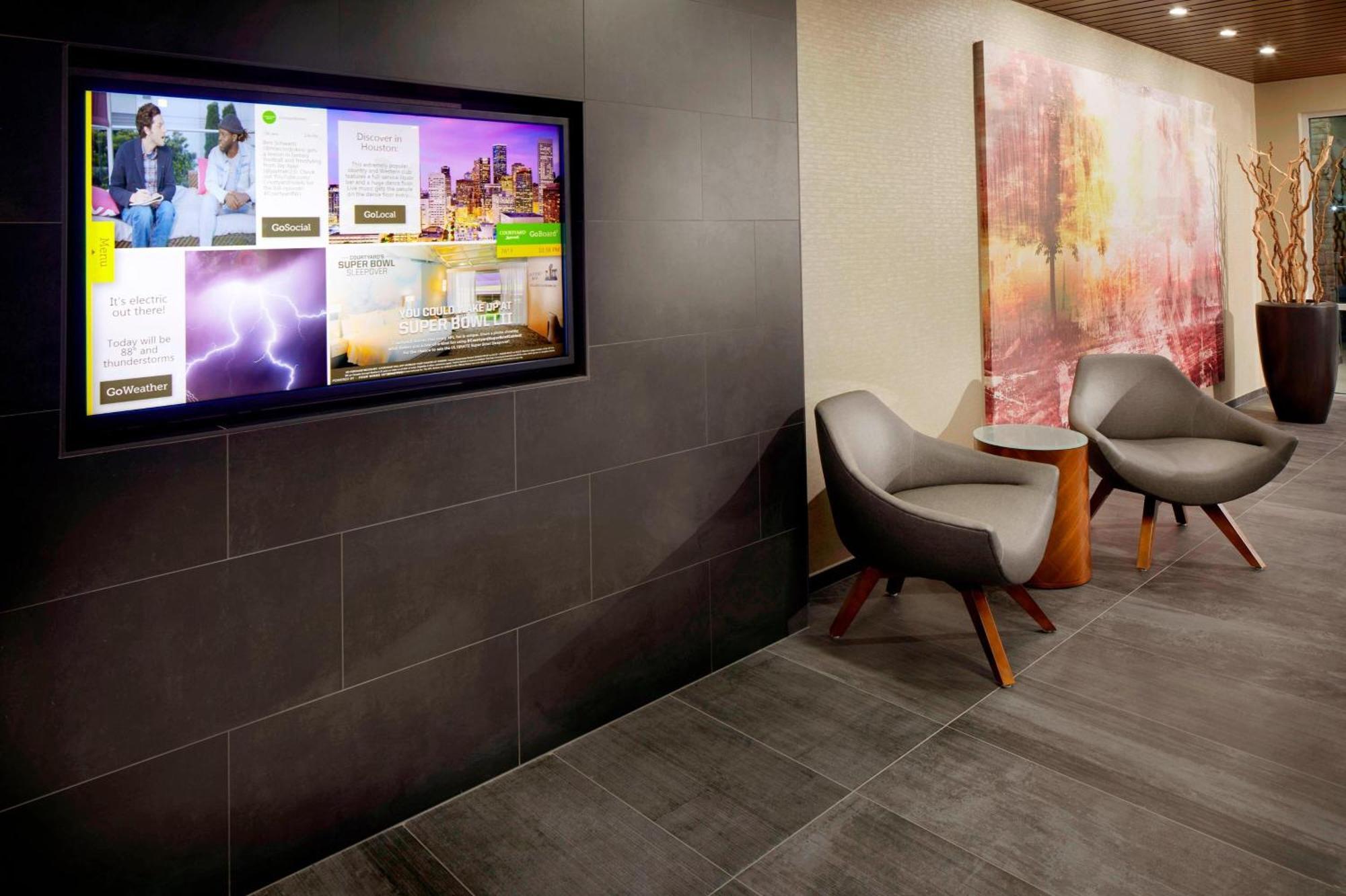 Courtyard By Marriott Houston Intercontinental Airport Hotel Exterior foto
